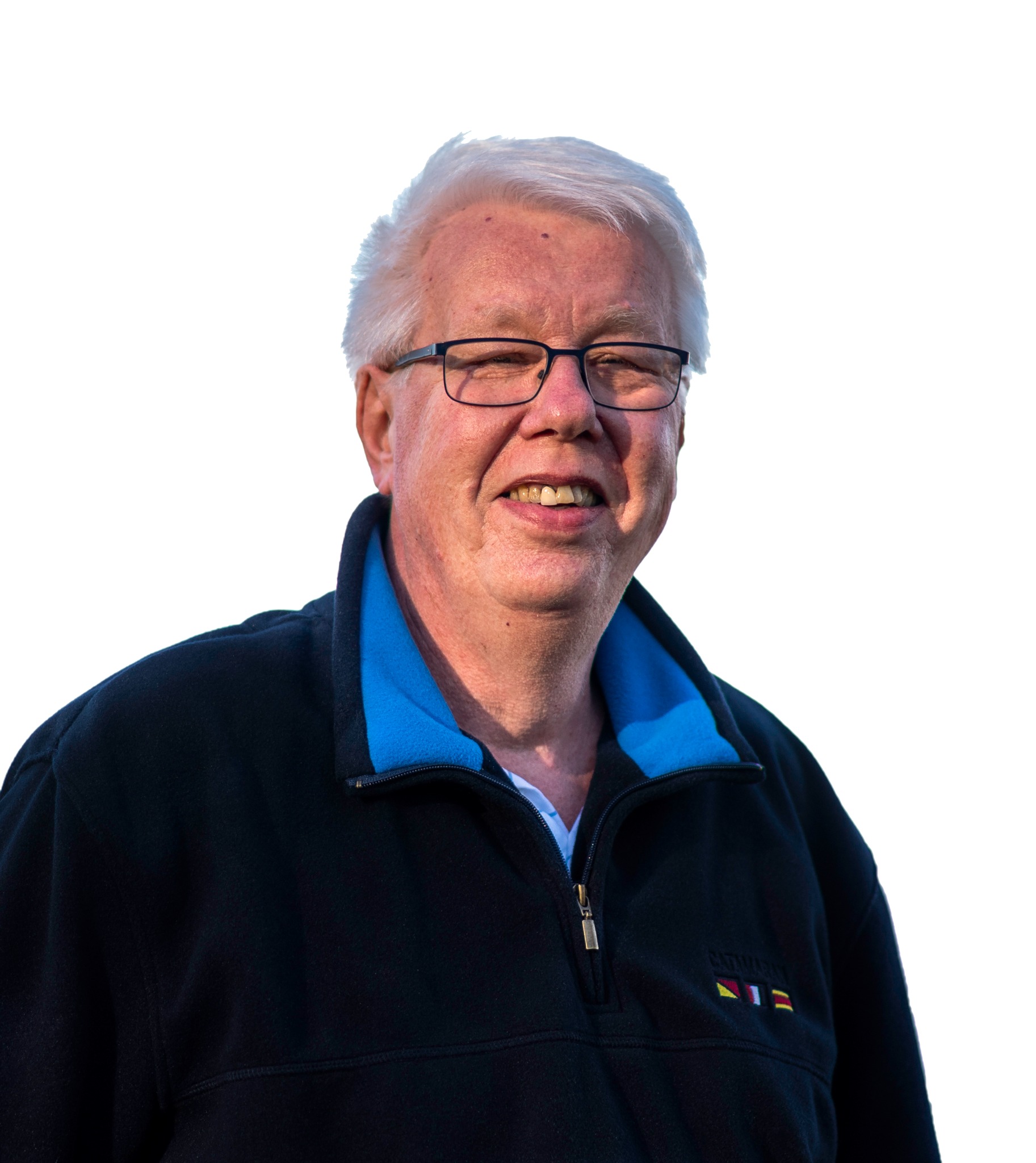 Porträtt av Krister Johansson mot vit bakgrund